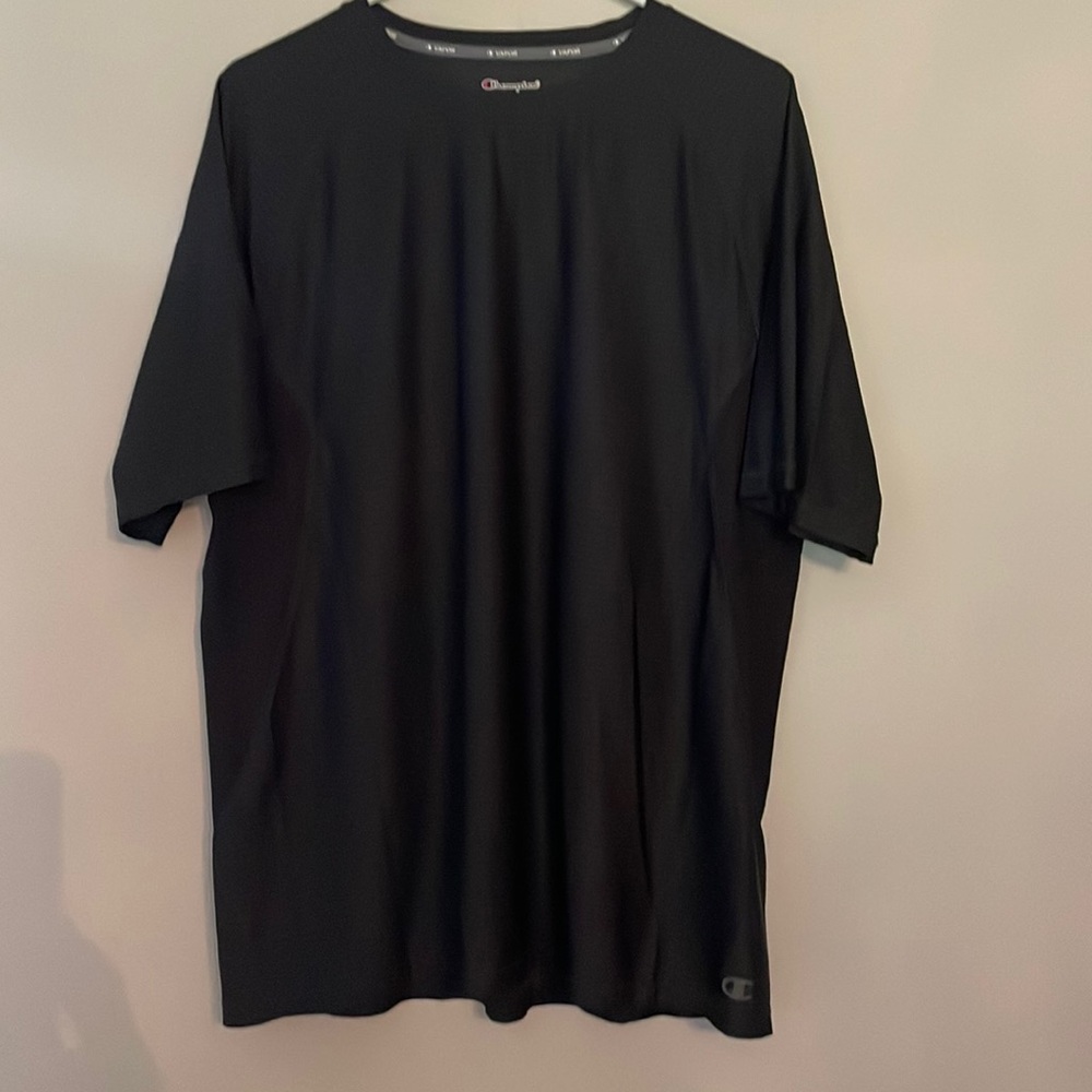 Champion Mens Charcoal Gray Performance Tee